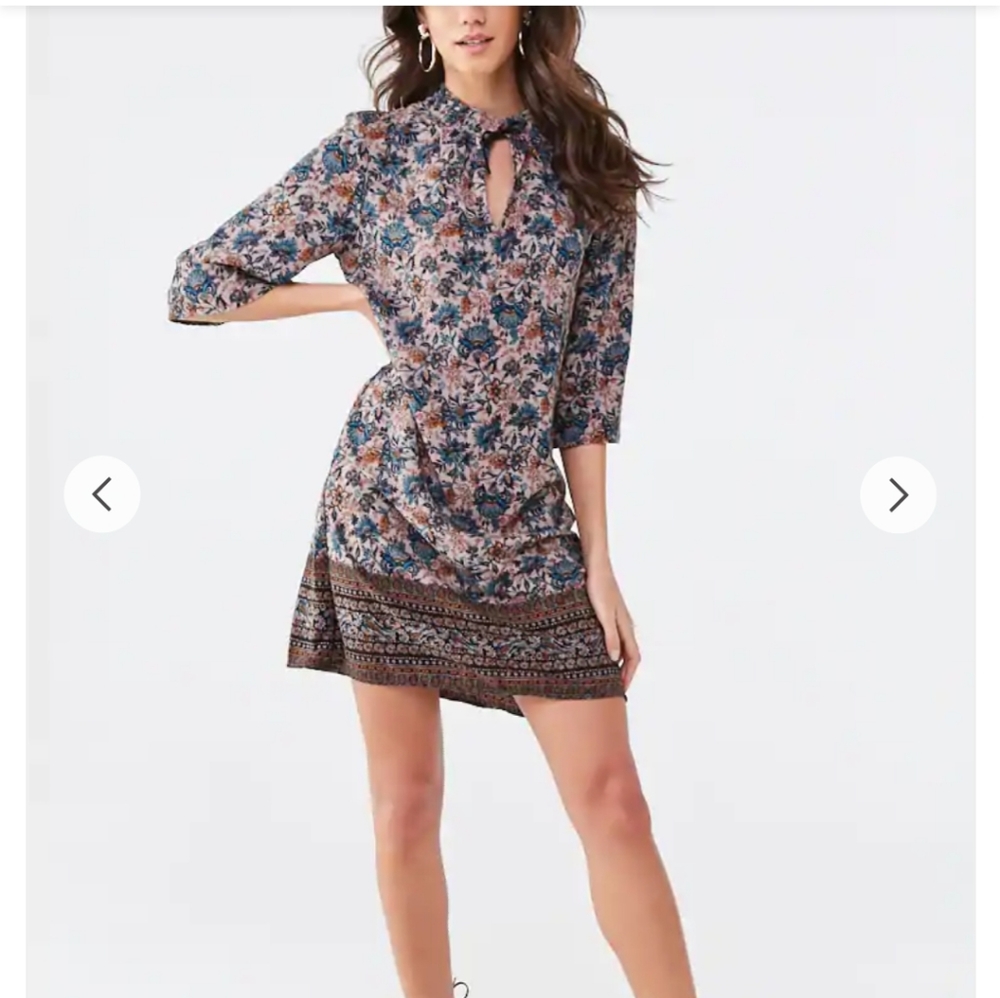 Nwt Paisley shift dress